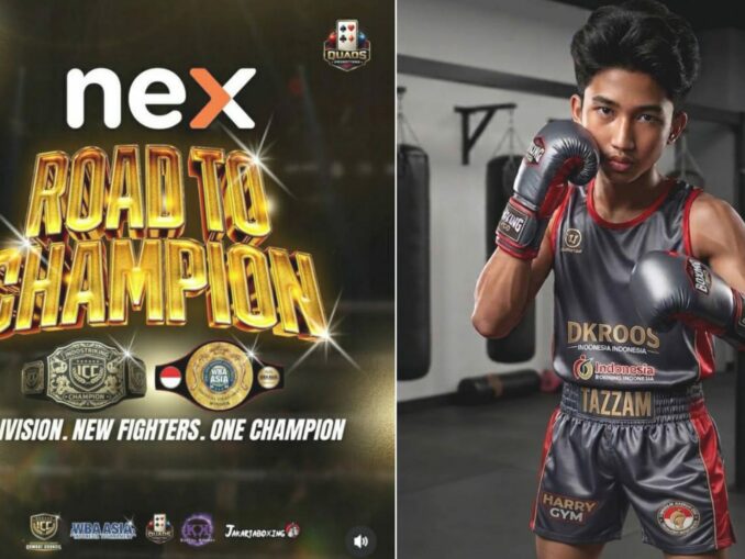 Sultan Tazzam Bawa Harapan D'Kross Boxing di "NEX Road to Champion"