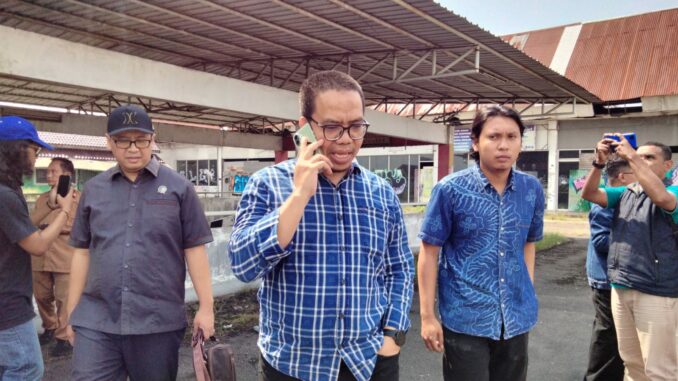 Sidak Pasar Besar, Komisi B DPRD Kota Malang Temukan Retakan Berbahaya: Jangan Tunggu Ada Korban, Selasa (14/4/2026).