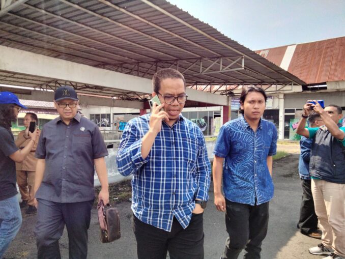 Sidak Pasar Besar, Komisi B DPRD Kota Malang Temukan Retakan Berbahaya: Jangan Tunggu Ada Korban, Selasa (14/4/2026).