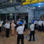 Pedang Pora Warnai Pisah Sambut Kalapas Kelas 1 Malang, Jumat 17 April 2026. (Sumber L'SIMA).