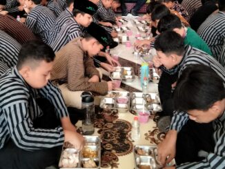 Menu MBG disalah satu sekolah yang dinikmati siswa siswi