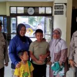 Viral di Medsos, Kafa 10 Tahun Ditemukan Polsek Blimbing dalam Keadaan Selamat, Senin 27 April 2026. (Dok. Humas Polresta/istimewa).