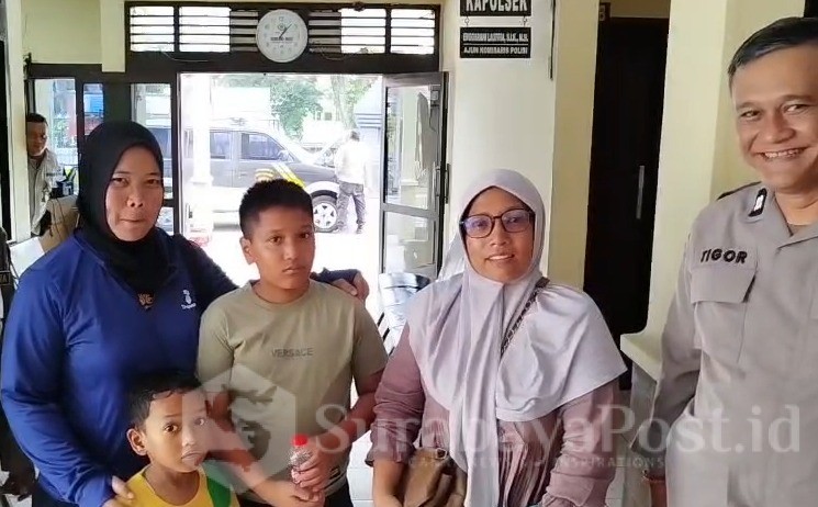 Viral di Medsos, Kafa 10 Tahun Ditemukan Polsek Blimbing dalam Keadaan Selamat, Senin 27 April 2026. (Dok. Humas Polresta/istimewa).