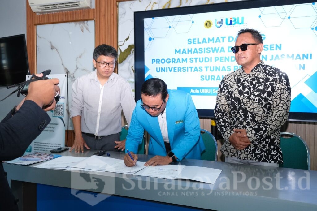 Heppiee Banget! Mahasiswa UIBU–UTP Surakarta Nikmati Sparing Bareng, Selasa 28 April 2026. (Dok. Humas UIBU).