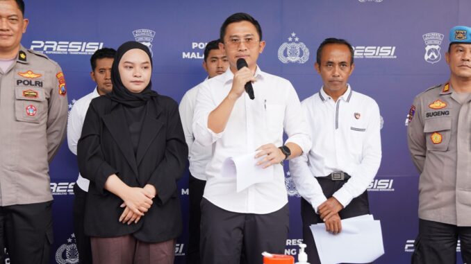 Ungkap Gudang Dibakar Karyawan, Polresta Malang Kota Bongkar Penggelapan Rp7 Miliar, Rabu 29 April 2026. (ist).