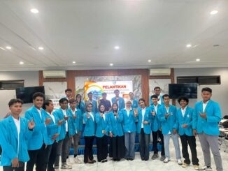 Rektor UIBU Sebut Nama Amrozi Mudah Diingat, BEM Resmi Dilantik, Kamis 30 April 2026. (Sumber Humas UIBU).