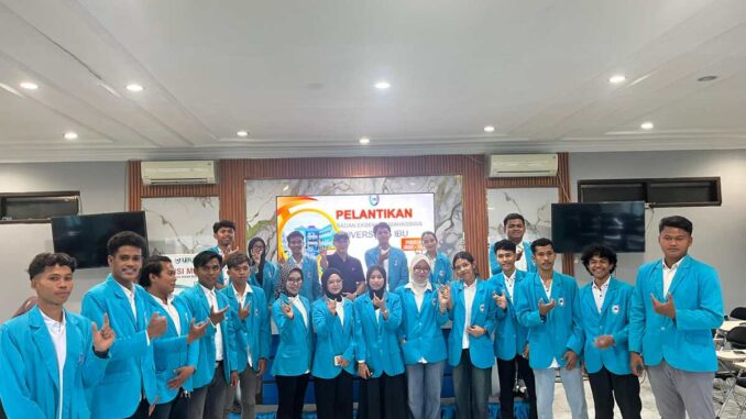 Rektor UIBU Sebut Nama Amrozi Mudah Diingat, BEM Resmi Dilantik, Kamis 30 April 2026. (Sumber Humas UIBU).