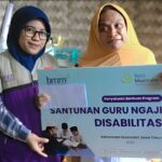 BMM Salurkan Bantuan Untuk Guru Ngaji Penyandang Disabilitas di Jawa Timur. (ist).