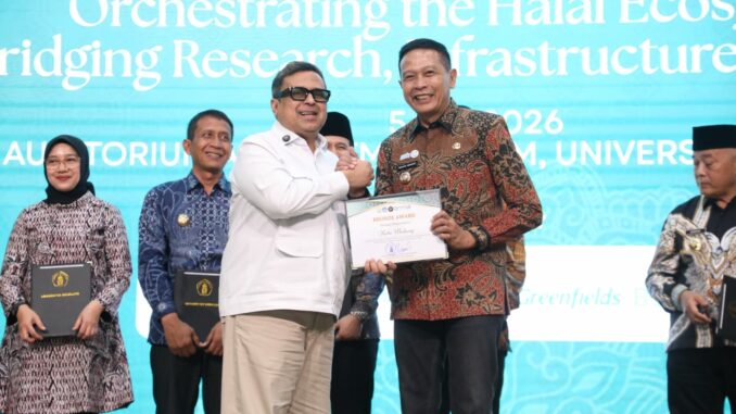 Borong Dua Penghargaan, Wali Kota Malang Wahyu Hidayat: Ekosistem Halal Jadi Prioritas, Selasa 5 Mei 2026. (Sumber Prokompim).