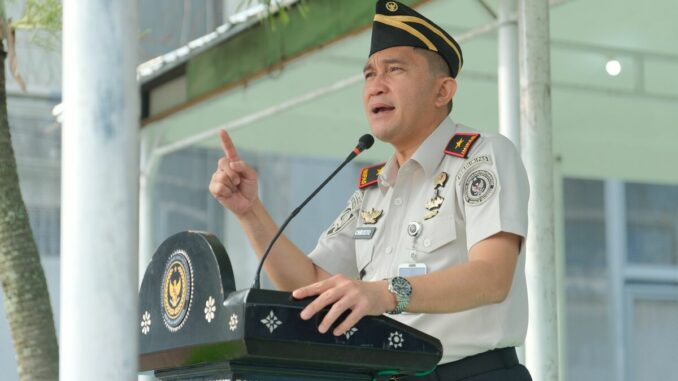 Kalapas Kelas 1 Malang, Christo Victor Nixon Toar. (Sumber L'SIMA).