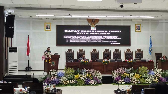 DPRD Kota Malang Bentuk Pansus Bahas 4 Ranperda Strategis, dari Narkotika hingga LLAJ, Senin (4/5/2026).