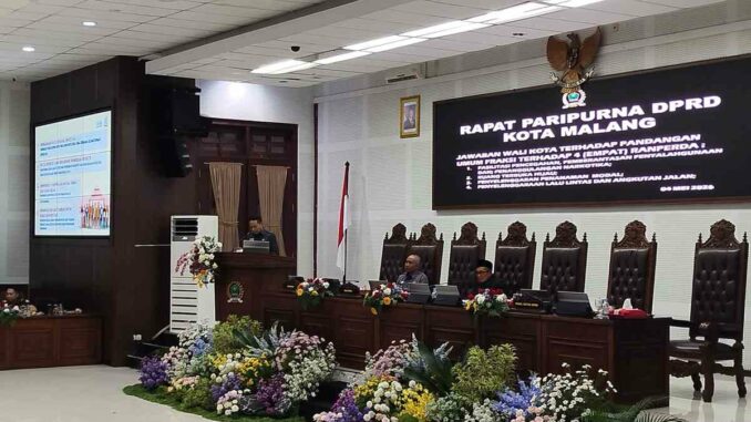 Wali Kota Malang Tekankan RTH dan Transportasi, DPRD Bedah 4 Ranperda di Pansus, Senin (4/5/2026).