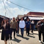 Kembalikan Fungsi Jalan, Komisi C Tinjau Persiapan Akhir Cor Beton Jalan Pasar Gadang, Kamis (7/5/2026).