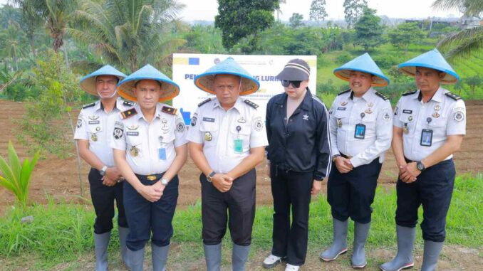 Dukung Ketahanan Pangan, Lapas Malang Tanam 200 Kg Kacang Lurik Madu di Lahan 5.000 M². (Sumber L'SIMA).