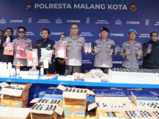 Polresta Malang Kota Gagalkan 8,9 Kg Ganja & 1,6 Kg Sabu: 31 Ribu Jiwa Terselamatkan, Jumat (8/5/2026).