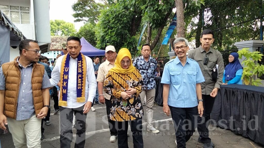 Dalam kunjungannya, Wali Kota Wahyu Hidayat juga didampingi pimpinan Komisi A DPRD Kota Malang serta beberapa Kepala OPD.