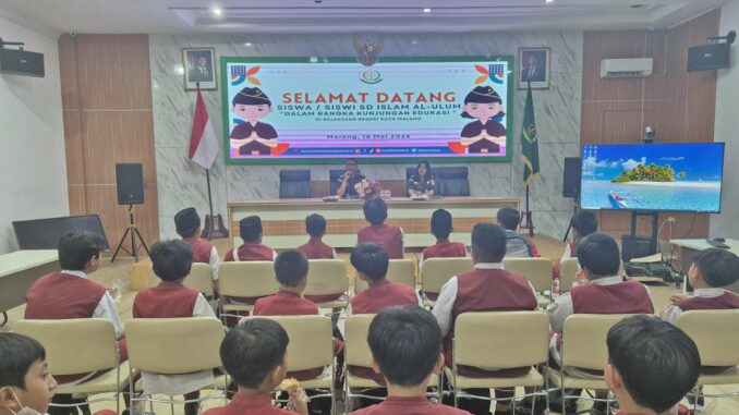 Edukasi Anti-Bullying dan Cyberbullying, Kejari Kota Malang Jadi Kelas Luar Siswa SD Al-Ulum, Senin 18 Mei 2026. (Sumber Kejari).