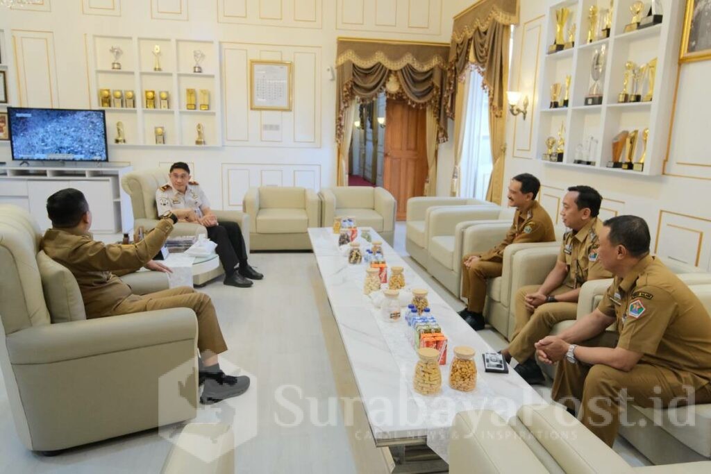 Kedatangan Kalapas disambut hangat di ruang kerja Wali Kota dalam suasana penuh keakraban. (Sumber L'SIMA).