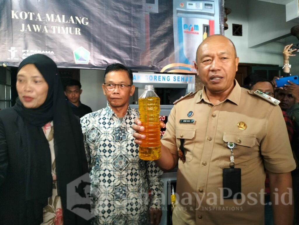 Kepala Diskopindag Kota Malang, Eko Sri Yuliadi, menyambut baik hadirnya depo Pomindo.