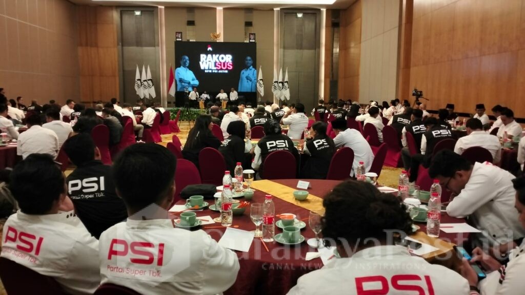 Rakorwilsus DPW PSI Jatim di HARRIS Hotel and Conventions, Kota Malang, Minggu 24 Mei 2026.