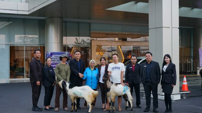 Atria Hotel Malang Salurkan Hewan Kurban, Perkuat Silaturahmi Jelang Idul Adha, Selasa 26 Mei 2026. (ist).