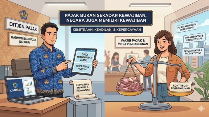 Pajak Bukan Sekadar Kewajiban, Negara Juga Memiliki Kewajiban
