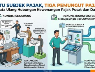 SATU SUBJEK PAJAK, TIGA PEMUNGUT PAJAK