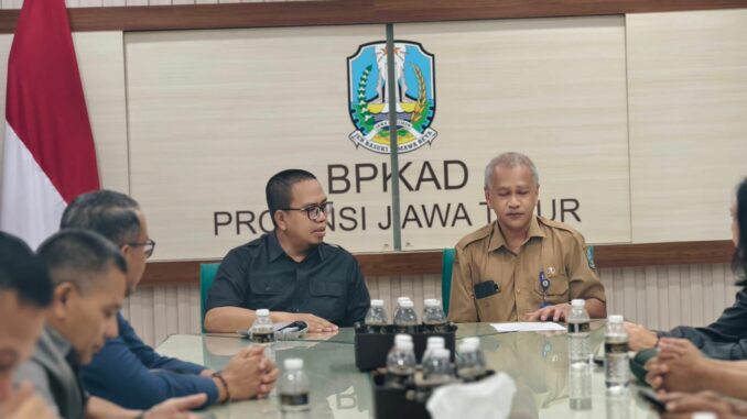 Kunjungan kerja Komisi B ke BPKAD Provinsi Jawa Timur, Selasa 2 Juni 2026. (ist).