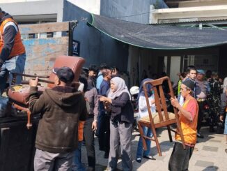 PN Malang Kelas 1A melaksanakan eksekusi pengosongan tanah dan bangunan di Perumahan Bumi Palapa terkait perkara nomor 60/Pdt.G/2024, Rabu (3/6/2026).