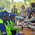 Gandeng 110 Supeltas, Polresta Malang Kota Gelar Apel dan Cek Kesehatan Gratis