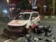 Detik-Detik Kecelakaan di Depan RSSA: Vario Tabrak Ambulans Bawa Pasien, Sabtu 6 Juni 2026. (ist).