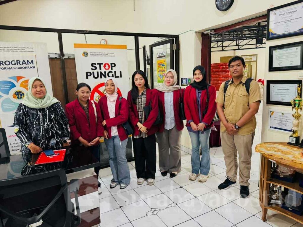 Tujuh mahasiswa magang FH UMM melaksanakan program Magang Bakti mulai 28 November 2025 hingga 7 Mei 2026.