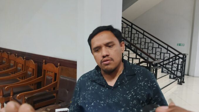 Sekretaris Komisi A Harvad Kurniawan.