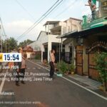 Lapor 110, Polisi Amankan Pria Pemecah Kaca di Purwantoro Kota Malang, Jawa Timur, Rabu 17 Juni 2026. (istimewa).