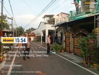 Lapor 110, Polisi Amankan Pria Pemecah Kaca di Purwantoro Kota Malang, Jawa Timur, Rabu 17 Juni 2026. (istimewa).