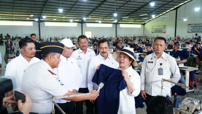 Titiek Soeharto Dorong Lapas/Rutan RI Tiru Model Ketahanan Pangan Nusakambangan, Sabtu 20 Juni 2026. (Sumber L'SIMA).
