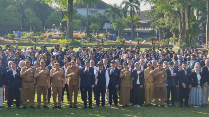 Ratusan Mahasiswa FTAB UB Turun ke 57 Kelurahan Malang, Bawa 57 Inovasi & Gerakan "Cabenisasi" Lawan Inflasi, Senin (22/6/2026).