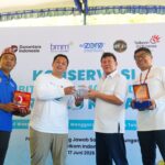 BMM RO Jatim Bersama Telkom Rehabilitasi 1500 Bibit Terumbu Karang di Labuan Bajo. (ist).