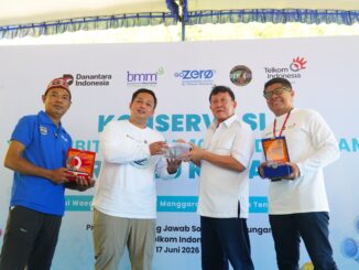 BMM RO Jatim Bersama Telkom Rehabilitasi 1500 Bibit Terumbu Karang di Labuan Bajo. (ist).