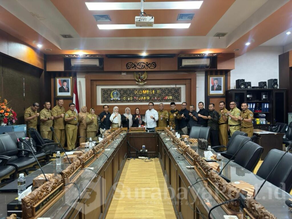 Komisi B DPRD Kota Malang Temui Komisi E DPRD Jatim, Kebut Penyelesaian Status Velodrome, Senin 22 Juni 2026. (istimewa).