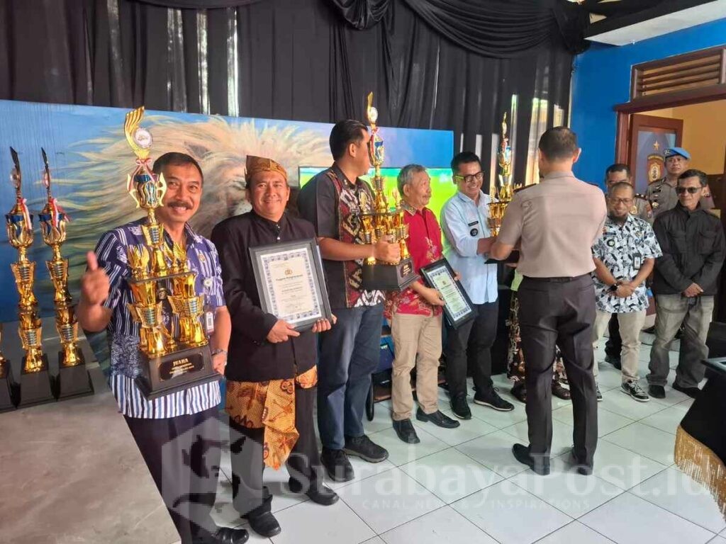 Kapolresta Malang Kota Beri 48 Penghargaan, Satkamling Jatimulyo Juara 1 Regional, Kamis 25 Juni 2026. (ist).