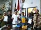 MENANG:: Kuasa Hukum YPT, Sumardhan, SH, MH didampingi Adi Harahap, Pengawas YPTT Ashari, Pengurus Agus, Dewi, Sampun, dan Kholil dalam konferensi pers, Jumat (2/7/2026).
