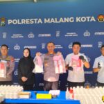 Polresta Malang Kota Ungkap 3 Kasus Narkoba Besar Akhir Juni 2026, Sita 2 Kg Sabu & 290 Ribu Pil LL, Jumat (3/7/2026).