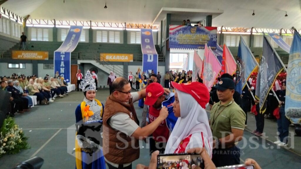 Kukuhkan Murid Baru SMK PGRI 3 Malang, Kadindik Jatim: Jangan Menyerah, Kejar Masa Depan, Kamis (9/7/2026).