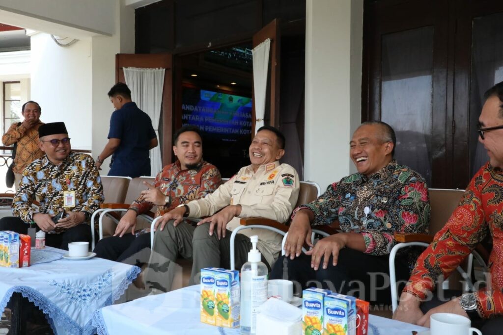 Wali Kota Wahyu Hidayat: Kota Malang _Ngangeni_, Wali Kota Cilegon Pun Ingin Berkunjung Kembali. (Sumber Prokompim).