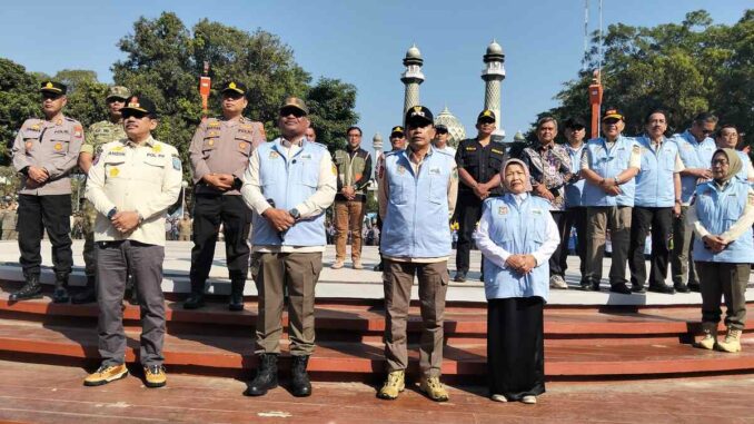 Kota Malang Tuan Rumah Aksi Satpol PP & Satlinmas se-Indonesia, Wali Kota Wahyu: Wujudkan Indonesia ASRI, Jumat (10/7/2026).