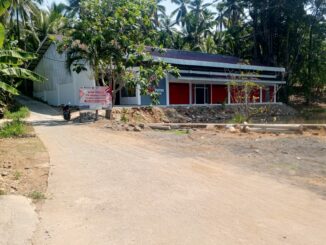 Kopdes Merah Putih Desa Sidodadi, Kecamatan Gedangan, Kabupaten Malang, mendadak jadi sorotan di media sosial. (istimewa).