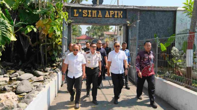 Tinjau Lapas Kelas I Malang, Sekjen Imipas Pastikan Standar Pelayanan Terpenuhi, Jumat 17 Juli 2026. (Sumber L'SIMA).