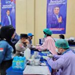 Rayakan HUT ke-25, DPC Demokrat Kota Malang Gelar Aksi Sosial dan Gerakan Langit Biru, Jumat (24/7/2026).