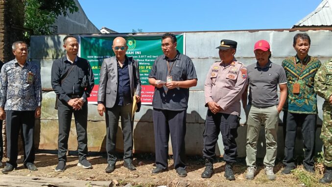 PN Kepanjen Eksekusi Lahan 2.817 M2 di Karangduren Pakisaji, Putusan Inkrah Dimenangkan Pemilik Sah, Jumat 24 Juli 2026. (ist).